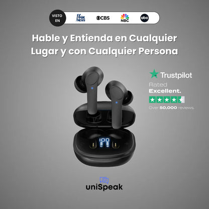 SPEAKMAX™ | AURICULARES DE TRADUCCIÓN IA